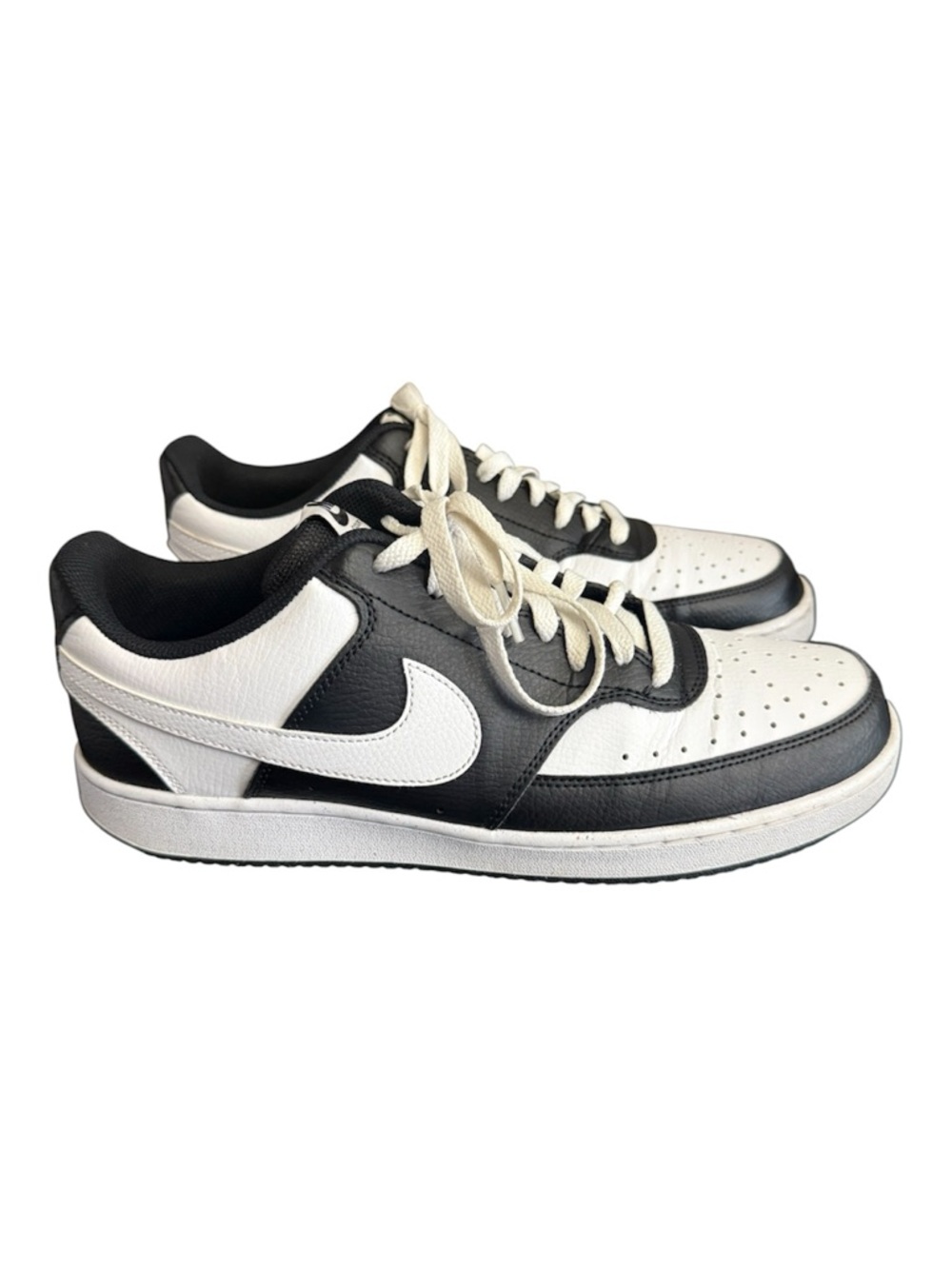Nike Court Vision Low Black/White Sneaker Athletic Shoe Mens HM9862-001 Size: 11